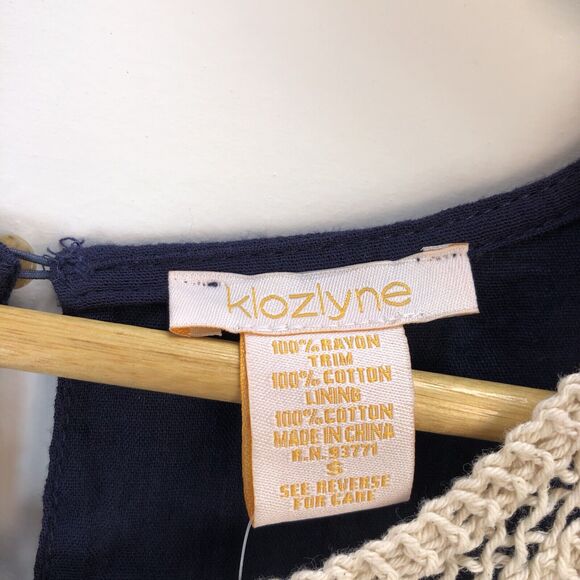 Women Dress Sleeveless MKlozlyne Navy blue - Picture 6 of 11